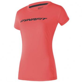 Dynafit Traverse 2 Damen Sportshirt – Kurzarm, Rot, Größe 36 (S)