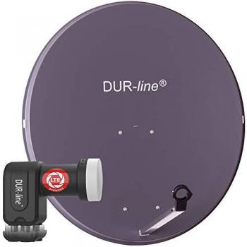 DUR‑Line MDA 90 A+ Ultra Quad LNB‑Set – Vierkanal-Spiegel