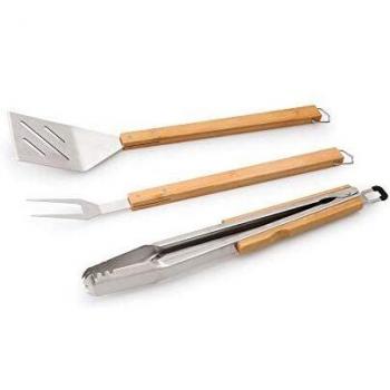 Primaster 3‑teiliger Grillbesteck-Satz – Edelstahl, Premiumqualität