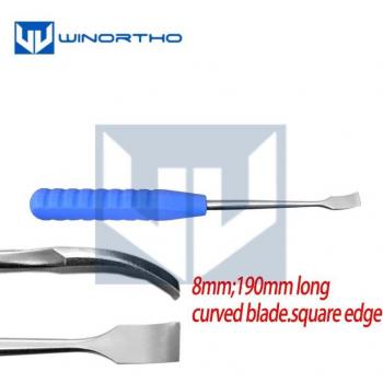 Orthopedic Periosteal Elevator 6mm Square Tip