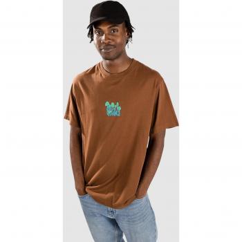 Afends Psychedelic Herren-T-Shirt, Farbton Toffee Braun
