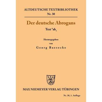 Vitalsource Technologies, Inc. Der deutsche Abrogans
