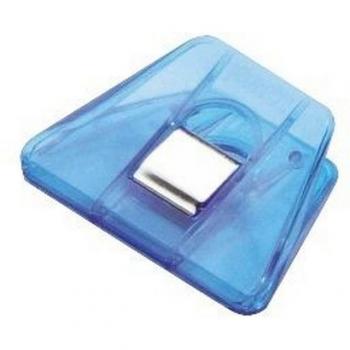 Laurel Büroklammer Multi Clip 70x50mm VE=100 Stück kristallblau