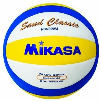 Mikasa VSV300m Sandvolleyball – 1.618 cm – Blau/Gelb/Weiß