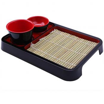 Set de Fideos Soba en Bandeja Rectangular