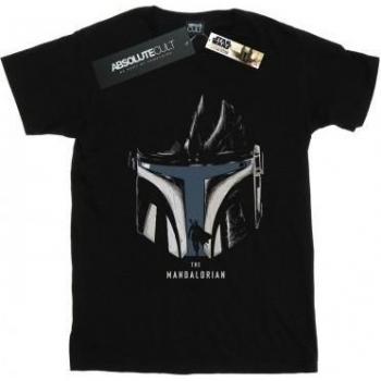 T-shirt Femme Star Wars The Mandalorian Casque