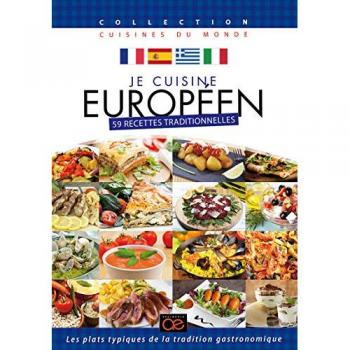 Pack culinaire européen – DVD + recettes écrites