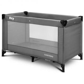 Caretero Komfort-Reisebett – Key Graphite