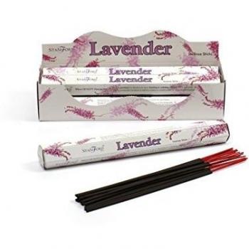 Lavender Incense Sticks, 6 x 20 Sticks Set
