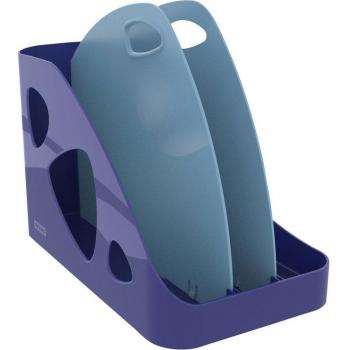 Exacompta Flex Box Schreibtisch-Organizer Bee Blue mit 3 Fächern