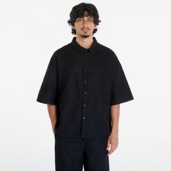 Black Urban Classics Cotton‑Linen T‑Shirt – Short Sleeve, S