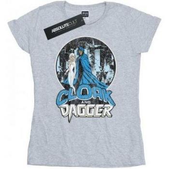 Marvel Women's Cloak And Dagger Graphic Tee XL White