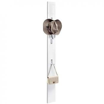 Appendiabiti da Parete con 3 Ganci Pieghevoli Hansnes 170 x 15 x 2,5 cm