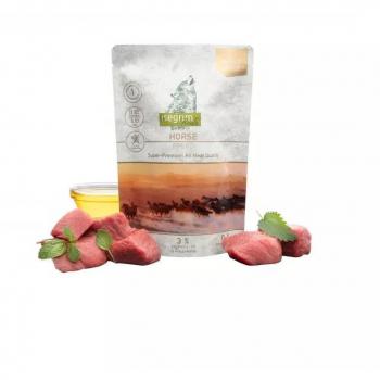 Raízes Isegrim Monoproteína Cavalo e Linhaça 410g