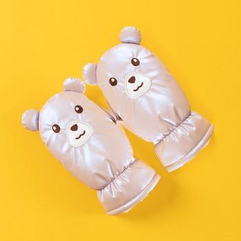 SherpaHug Infant Bear‑Themed Gloves