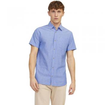 Jack & Jones Men's Slim Fit Short Sleeve Shirt