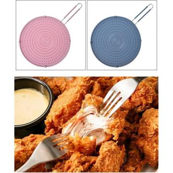 Non-Slip Silicone Oil Splash Shield