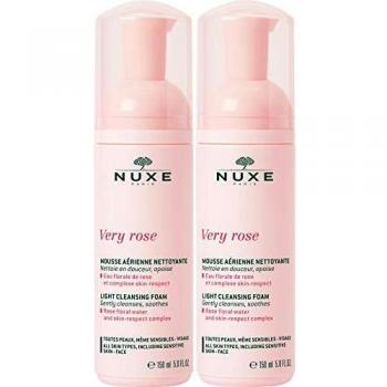 Nuxe Very Rose Mousse Aérienne Démaquillante 2x150ml
