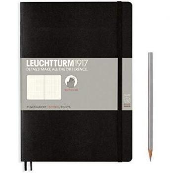 Leuchtturm 1917 Libreta B5 Tapa Suave Puntos en Negro