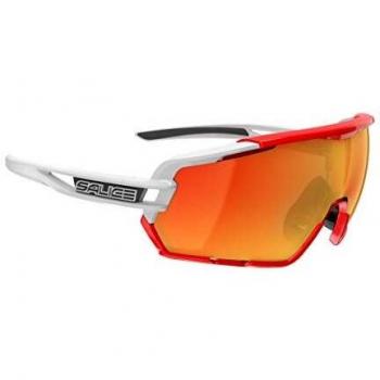 Salice 020 RW BIANCO/RW ROSSO Gafas de Sol para Hombre Blancas