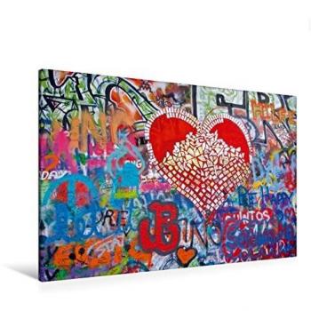Special‑Edition Calvendo PRAG: Friedens-Mauer‑Leinwand 120x80 cm