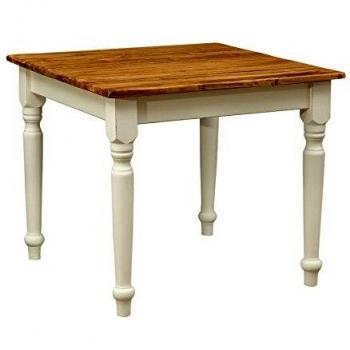 Table de Salle à Manger Champêtre en Tilleul