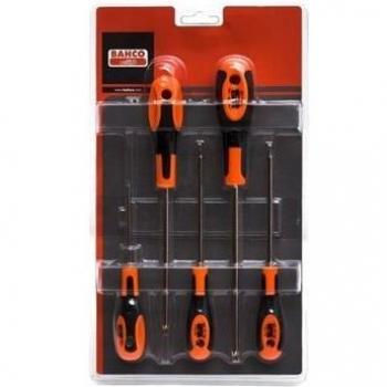 Bâche 5‑exemplaire de tournevis TORX avec poignée caoutchouc – Bahco