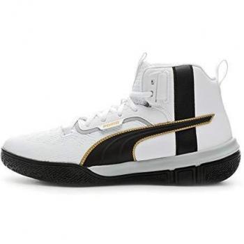 Puma Legacy 68 Herren Basketballtrainer, Schwarz/Weiß, EU 42