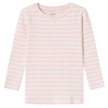 NAME IT Mädchen Langarm T-Shirt Nmfsuraja, Parfait Pink/Streifen