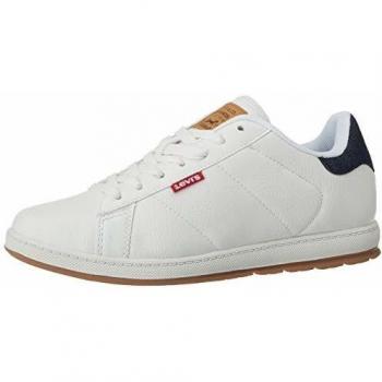 Levi's Declan Millstone 2 Tons, Baskets Hommes, Blanc