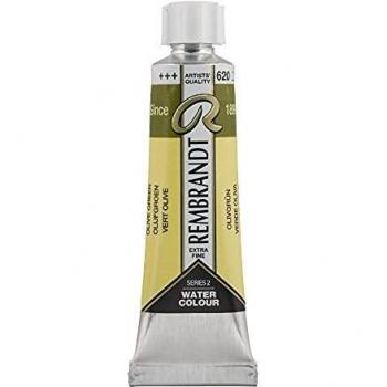 Rembrandt Watercolour Tube 10ml Olive Green (620) Series 2