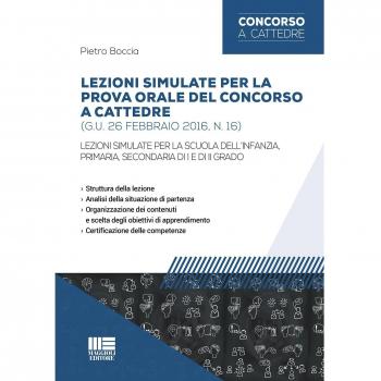 Lezioni simulate per la prova orale del concorso a cattedre