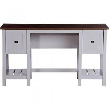 Shaker Style Desk Soft White