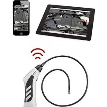 VOLTCRAFT BS‑20 WIFI Medizinisches Endoskop mit 8 mm Ø, 85 cm Länge – LED, Fokus und Fotografie