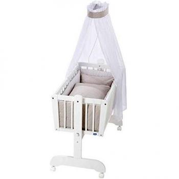 Alvi Taupe Raute‑Garnitur Himmelset – 3‑teilige 80 × 80 cm