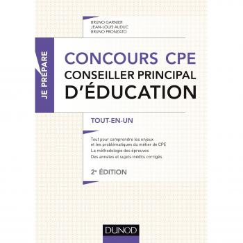 Concours Cpe, Conseiller Principal D'éducation