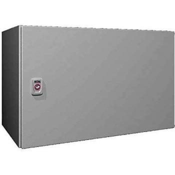 Structure Rittal Ax 1339 : armoire de contrôle 600 × 380 × 350 mm en acier gris clair (RAL 7035)