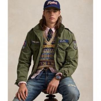Polo Ralph Lauren Chaqueta Verde XL – Estilo Casual y Elegante