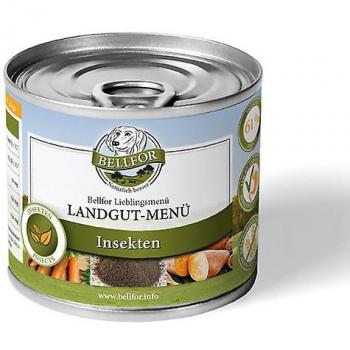 Bellfor Insektentest‑Futter Landgut Menü (Nass, 200 g)