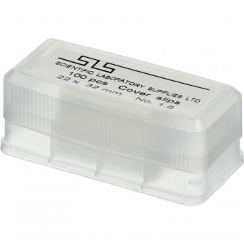 Cubrevidrio estándar SLS Select MIC3242 No. 1.5 (22 mm × 32 mm)