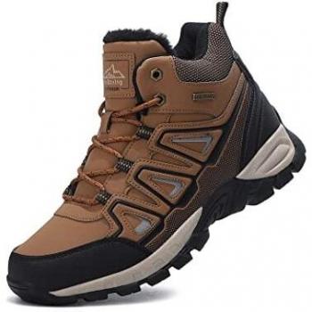 ARRIGO BELLO Men's Leather Outdoor Boots