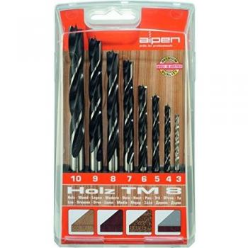 Alpen 8-Piece Wood Doweling Drill Set