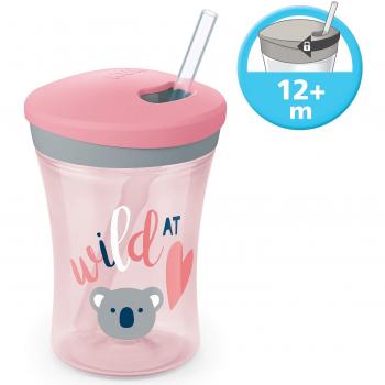Nuk Bouteille Action Cup 230ml Rose