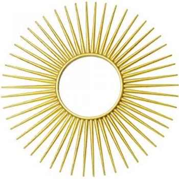 Specchio Rondo 81 cm Metallizzato Grigio Leroy Merlin