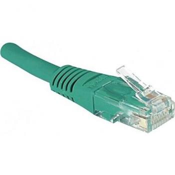 Câble de réseau RJ-45 Cat6 M/M 1m U/UTP Vert