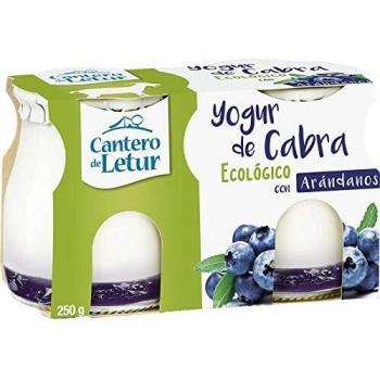 Yogur de cabra con arándanos orgánico 2 uds x 125 gr