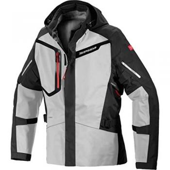 Spidi Step‑InArmor Mission‑T Shield H2Out – Veste Extérieure Moto – Gris – 3XL