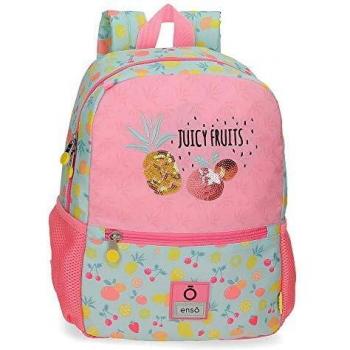 Mochila Niña Enso Juicy Fruits, Multicolor, 25x32x12 Cms