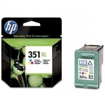HP Cartucho Tricolor de inyección de Tinta HP 351XL 351 Inkjet Print Cartridges, 15