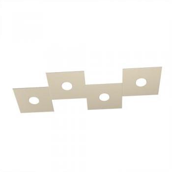 Top Light Applique 4 Luci Sabbia Eccentrico